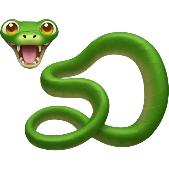 Snake with legs  emoji