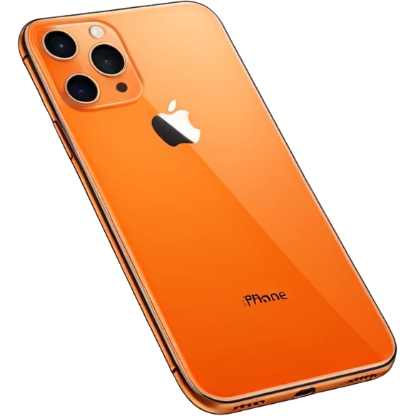 Iphone 17 pro max orange color emoji