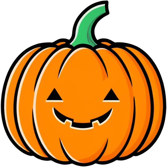 Cute Pumpkin  emoji