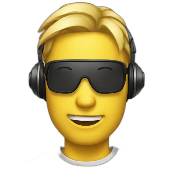 Techno musiuc emoji