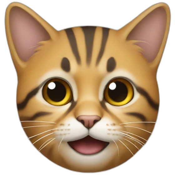 Chat en pàtalon emoji