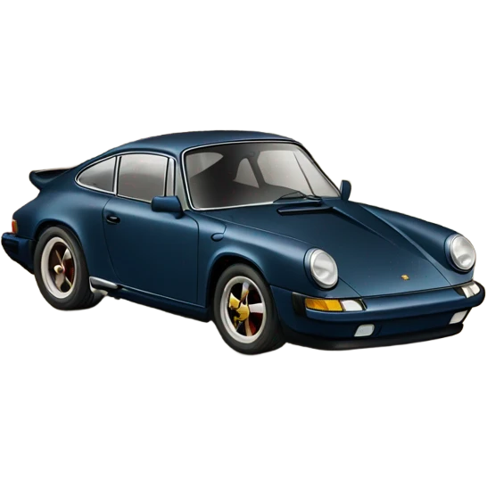 Porsche on a porch emoji