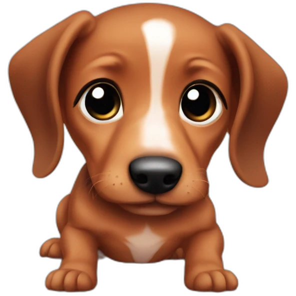 Teckel baby emoji