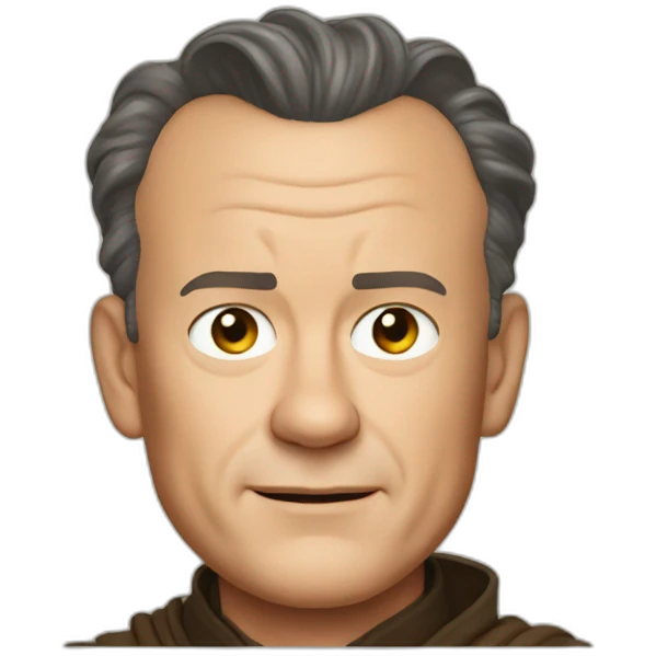 tom hanks as jedi emoji