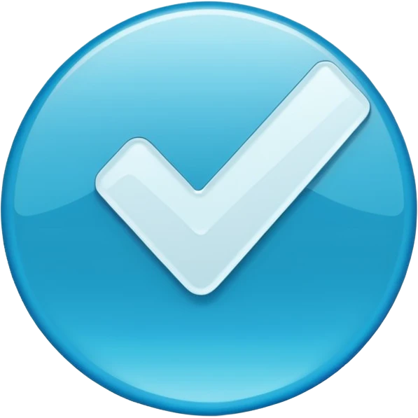 Instagram verified blue tick emoji