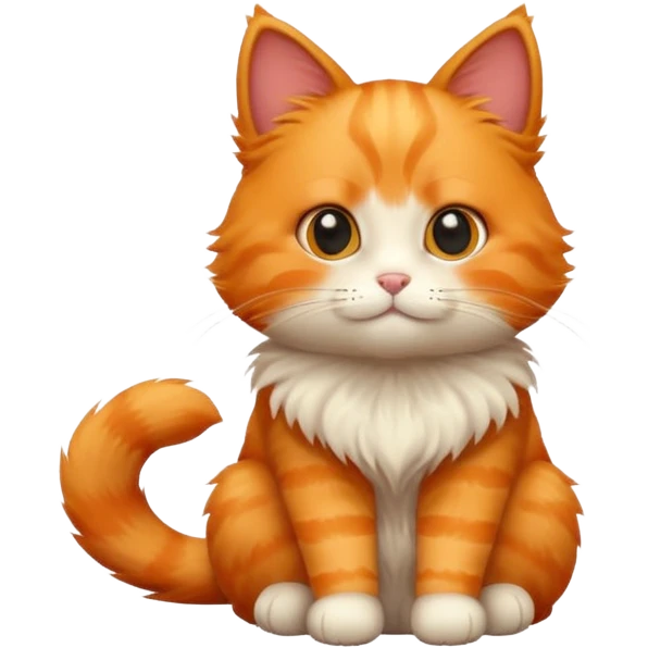 a sitting little cat emoji emoji