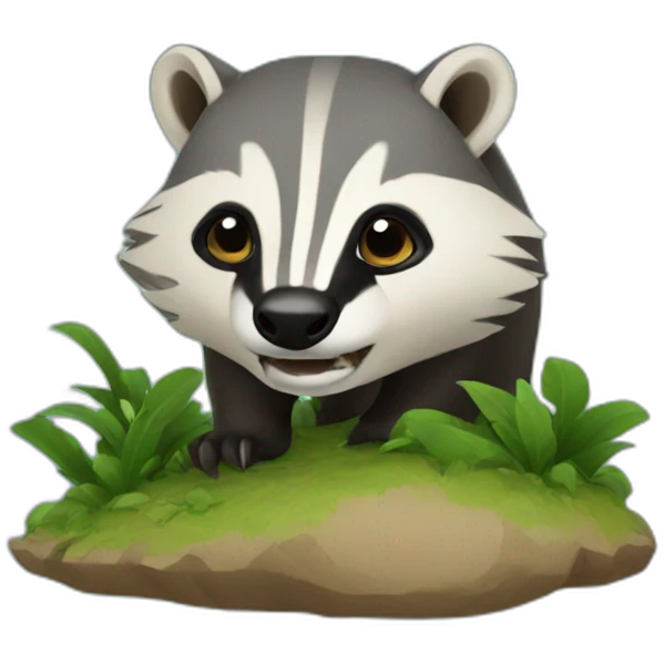 island badger emoji