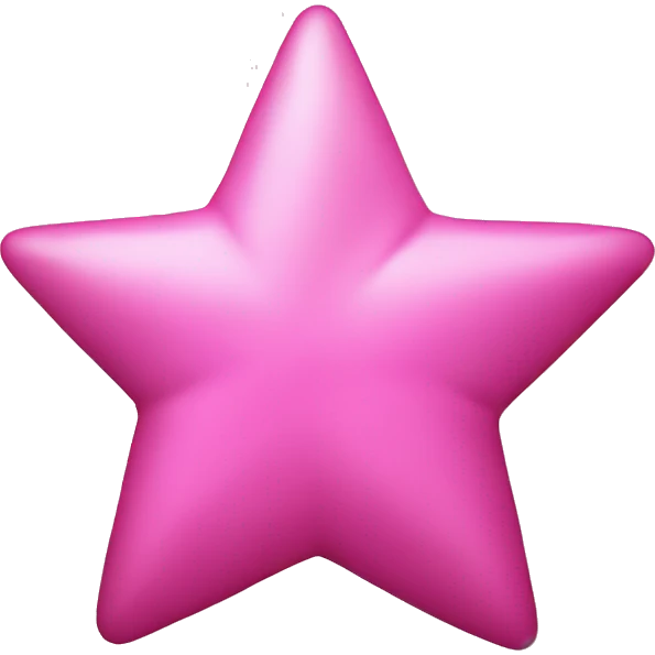 pink star emoji