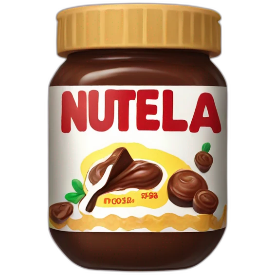 nutella candy emoji