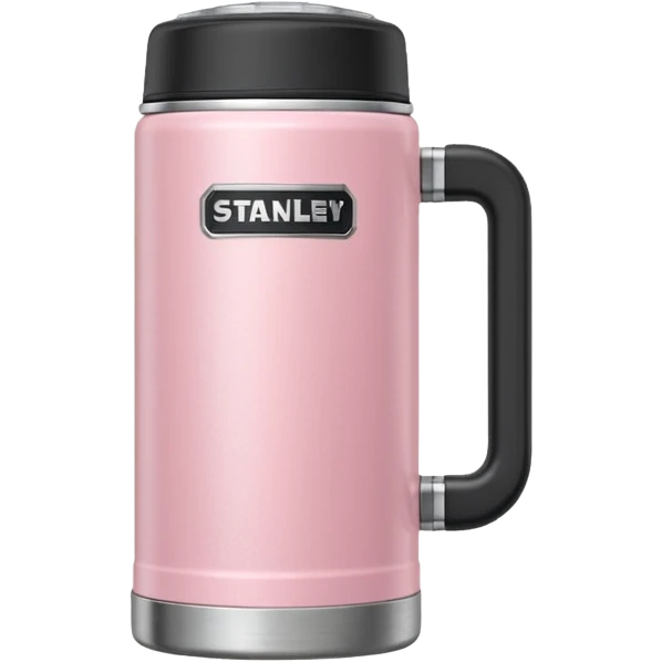 termo stanley rosado claro emoji