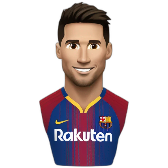 Ronaldo et Messi s’enbrase emoji