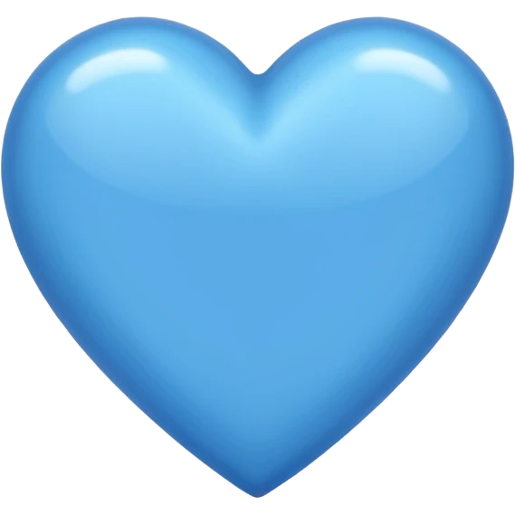 blue heart emoji