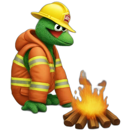 Elmosesamestreetfire emoji