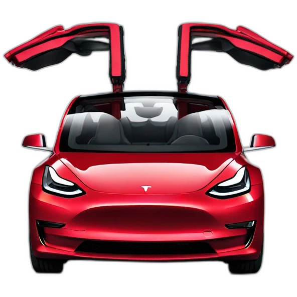 Tesla model 3 emoji