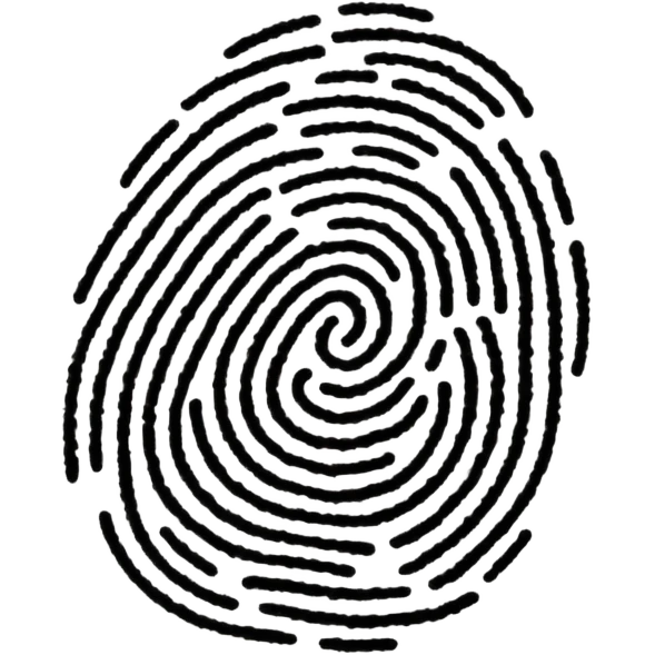 ink finger print on paper emoji