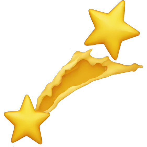 star is falling emoji
