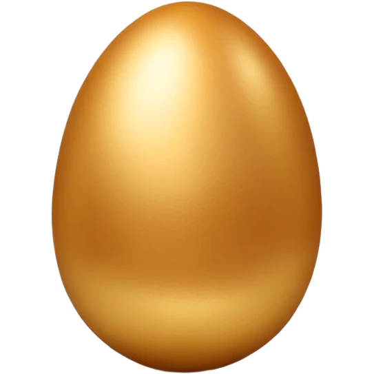 Egg and gold emoji