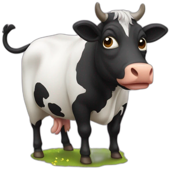 Mouche sur vache emoji