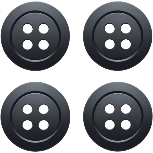 four-hole tailor's button emoji