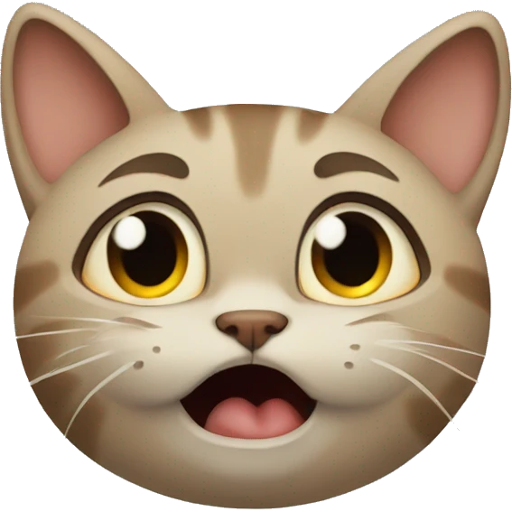 cat cry emoji