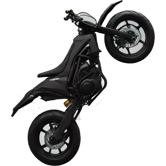 Surron wheelie all black emoji