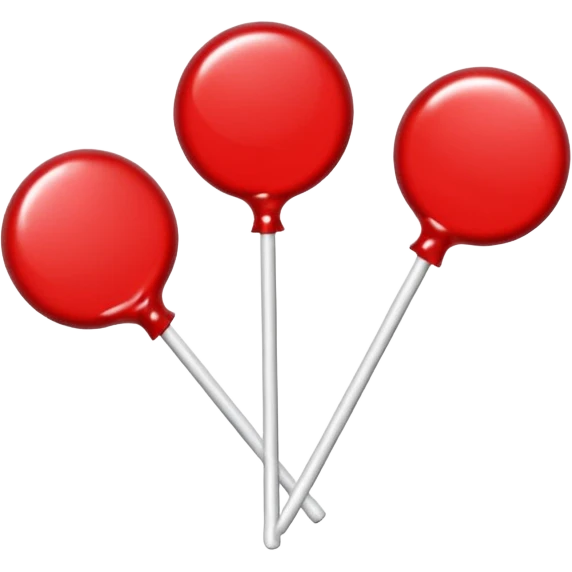 red round lollipops emoji