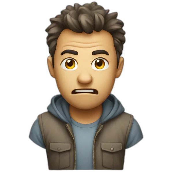 a frustrated developer cursing loudly emoji