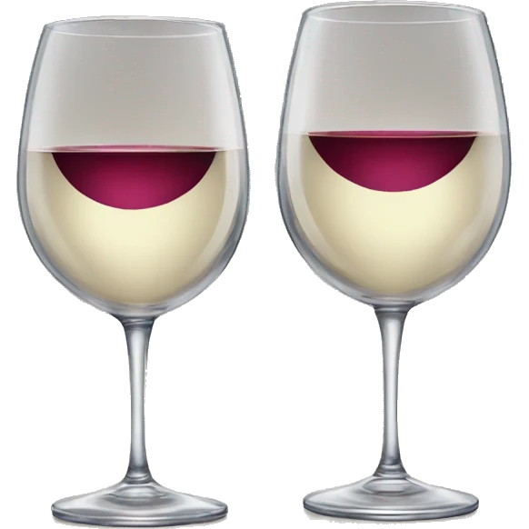 Two wine glasses emoji