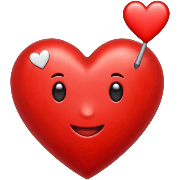 Emoji con el corazón flechado emoji