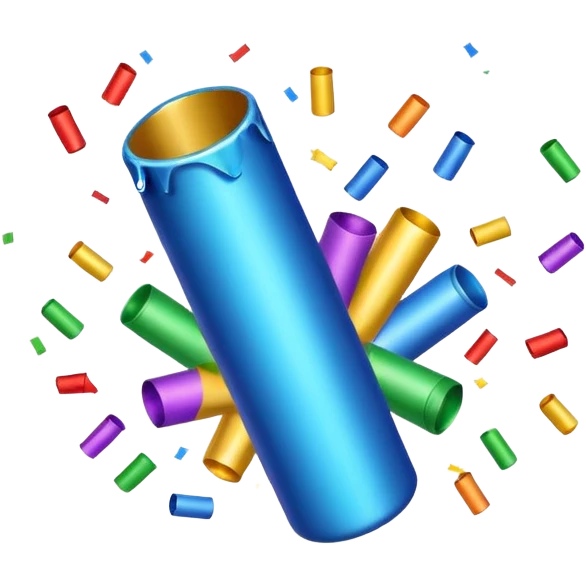 party popper emoji