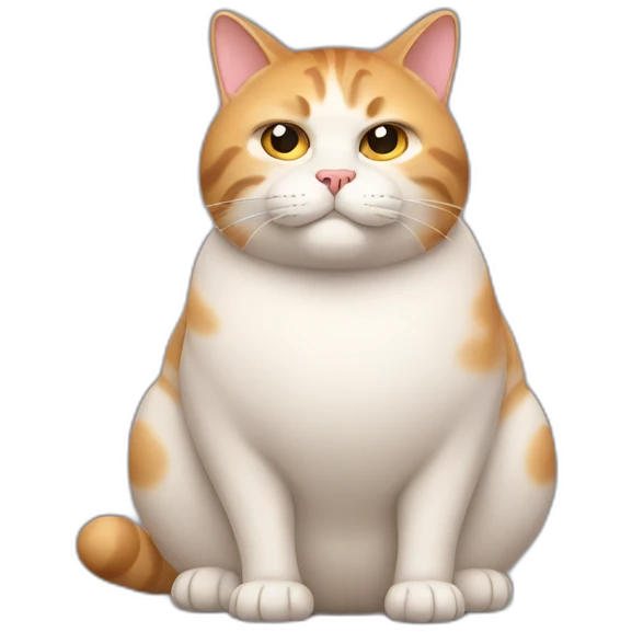 fat cat emoji