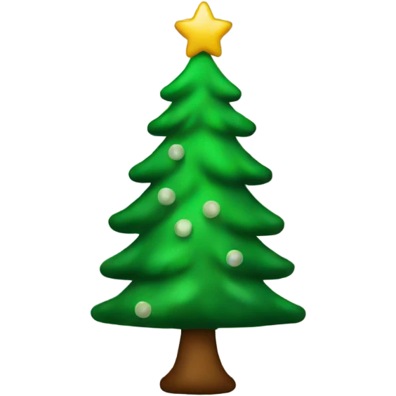 Christmas tree emoji