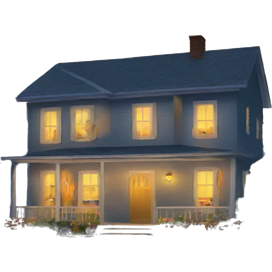 evening home emoji