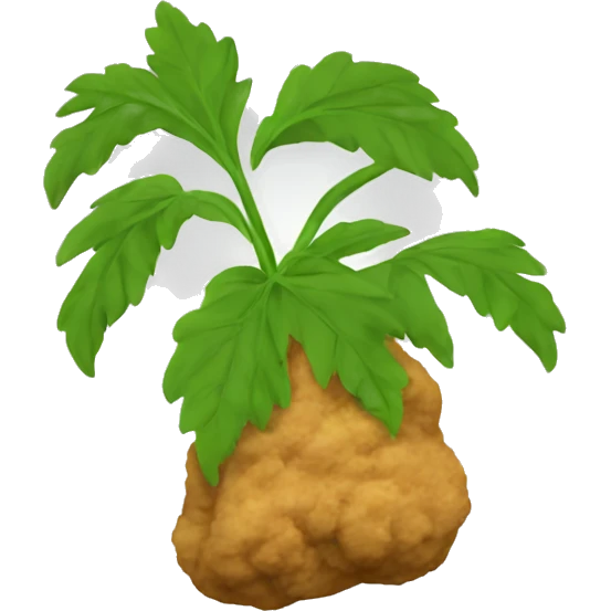 Weed nugget emoji