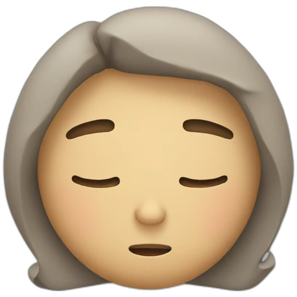 sleepy emoji