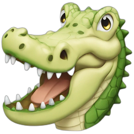 crocodile one piece en femme emoji