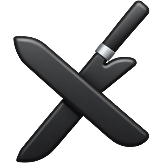 Check mark black colour  emoji