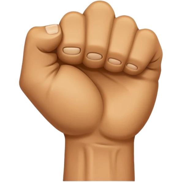 closed fist emoji