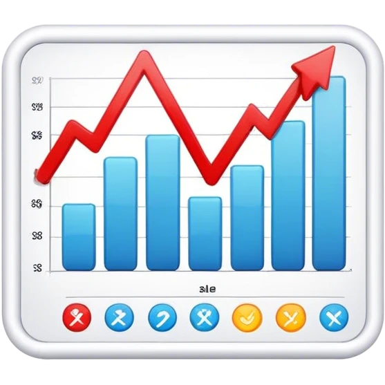 sales graph emoji