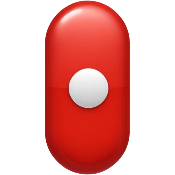 A Case in red Pill emoji