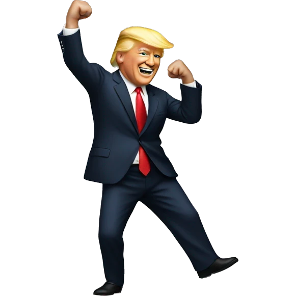 trump dancing emoji
