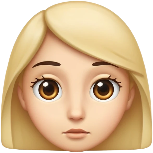 Side eyeside eye emoji