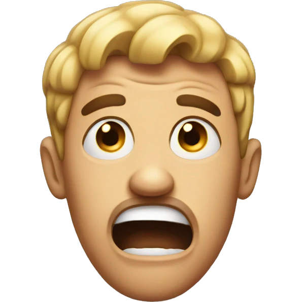 Emoji that looks desperate  emoji