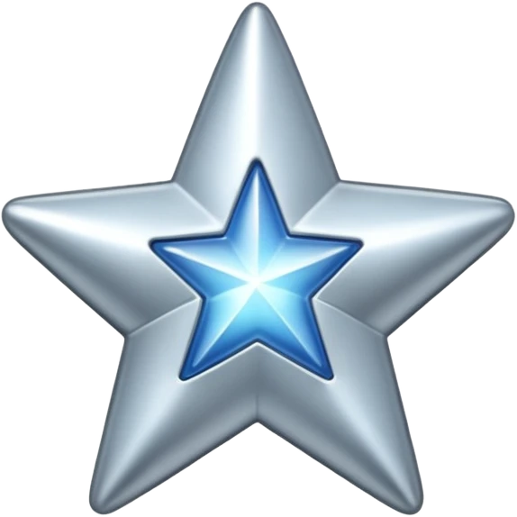 Étoile d'argent  emoji