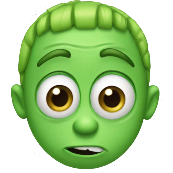 Autistic Mike Wazowski  emoji