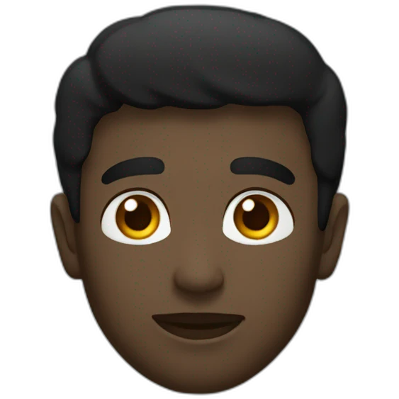 Flach black emoji
