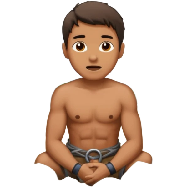 homme qui une montagne coincé dans les fesse emoji