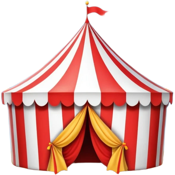 just 2 words "return policy" in circus , no background emoji