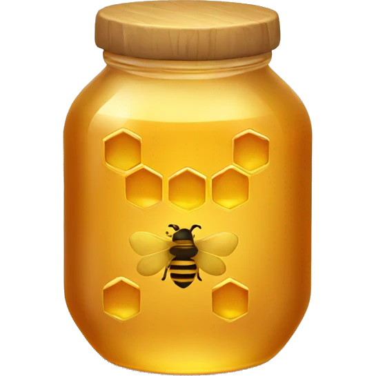 Honey jar emoji