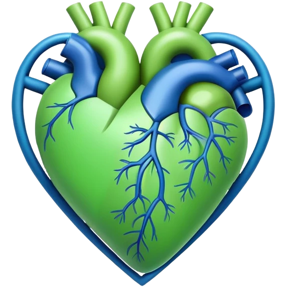 At the center, there is a heart-shaped design made up of two intertwined lines—one in green and the other in blue. The green outline forms a complete heart shape, while the blue line inside resembles both a heart and a checkmark or ribbon, symbolizing recognition and support for organ donors.

The combination of blue and green represents health, life, and trust, reinforcing the logo’s theme of honoring organ donors. emoji
